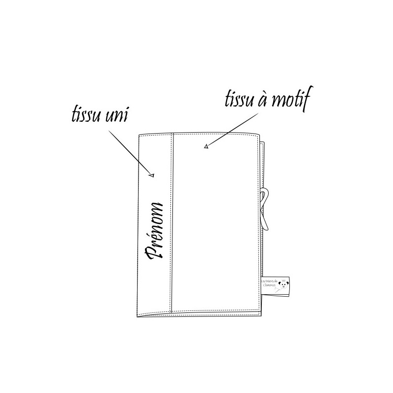 Protège carnet de santé Camel - Personnalisable