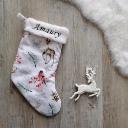 Chaussette de noël  personnalisée