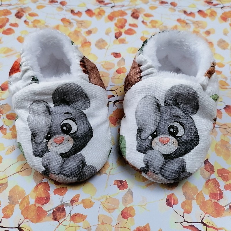 chaussons lapin