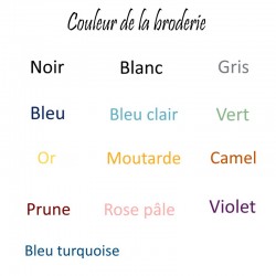 couleur broderie