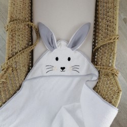 cape de bain lapin