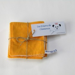 lingettes lavables bambou