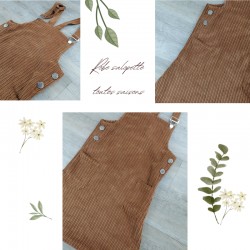 Robe salopette - Papier