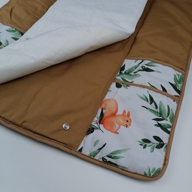 Matelas à Langer Nomade Coton Gaufré Nuage