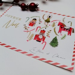 carte postale Noël