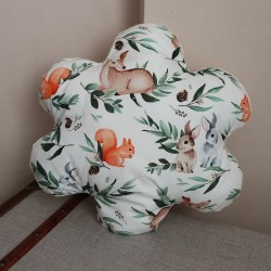 coussin fleur de naissance