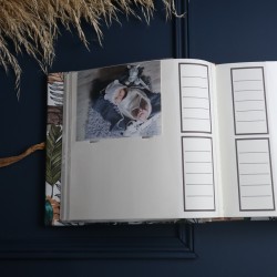 Album photo personnalisé bébé - Les trésors de Clémence