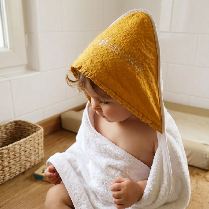 cape de bain personnalisée