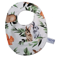 Bavoir de naissance personnalisé