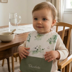 bavoir élastique enfant