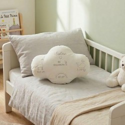 Coussin de naissance personnalisé - Les trésors de Clémence