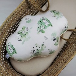 Coussin de naissance personnalisé - Les trésors de Clémence